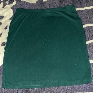 Elegant Green Women's Skirt
